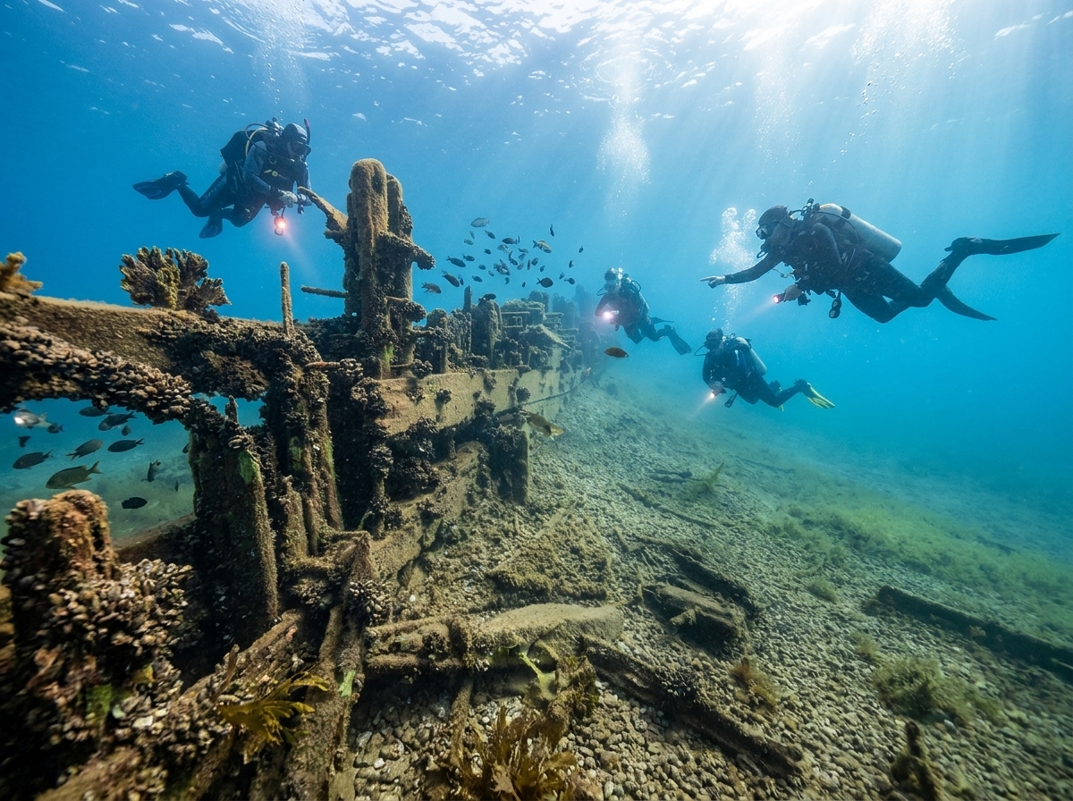 Buceo Discover: Bahía Darwin – Carawa
